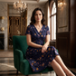 🌹2026 Summer New Arrival 50% OFF💥Women's V-Neck Floral Print Dress with Twist Waist