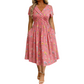 🌹2026 Summer New Arrival 50% OFF💥Women's V-Neck Floral Print Dress with Twist Waist