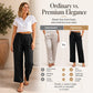 🔥Summer Hot Sale - ONLY ￡13.99!!👖Women's Relaxed Fit Linen Blend Pants – Classic Straight Leg Trousers