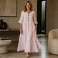 🌈2026 Summer Hot Sale 50% OFF!✨Women's V-Neck Ruffle Sleeve Maxi Dress