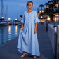 🌈2026 Summer Hot Sale 50% OFF!✨Women's V-Neck Ruffle Sleeve Maxi Dress