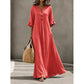 🌈2026 Summer Hot Sale 50% OFF!✨Women's V-Neck Ruffle Sleeve Maxi Dress