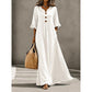 🌈2026 Summer Hot Sale 50% OFF!✨Women's V-Neck Ruffle Sleeve Maxi Dress