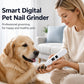 🥳Limited Time Special Price ￡7.99!!🐶💨 Electric Pet Nail Grinder – Whisper‑quiet, 3‑step gentle grinding. LED power display & USB‑C rechargeable – stress‑free grooming for dogs & cats! 🛡️✨