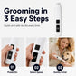 🥳Limited Time Special Price ￡7.99!!🐶💨 Electric Pet Nail Grinder – Whisper‑quiet, 3‑step gentle grinding. LED power display & USB‑C rechargeable – stress‑free grooming for dogs & cats! 🛡️✨