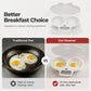 🥳2026 HOT SALE From £4.99! 🥳💞50K+ SOLD! 🥗🎁 50% OFF! Microwave Egg Poacher – Dual‑cavity, non‑stick & easy clean. Healthier than frying – stock up & save! 🏠✅