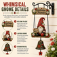 🥳2026 HOT SALE🥳💞50K+ SOLD! 🔔🧙‍♂️ 50% OFF! Gnome Welcome Doorbell Outdoor Decor – Charming gnome figure with clear melodic bell. Durable zinc alloy, weatherproof & easy to hang – a whimsical welcome for every guest! 🏠✨