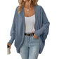🌸Early Autumn’s Sale 50% OFF🧥Women's Loose Batwing Knit Cardigan