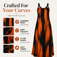 🌈2026 Summer Hot Sale 50% OFF!✨Women's Plus Size Sleeveless Striped Dress