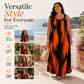 🌈2026 Summer Hot Sale 50% OFF!✨Women's Plus Size Sleeveless Striped Dress