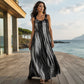 🌈2026 Summer Hot Sale 50% OFF!✨Women's Plus Size Sleeveless Striped Dress