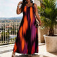 🌈2026 Summer Hot Sale 50% OFF!✨Women's Plus Size Sleeveless Striped Dress