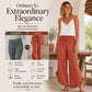 ⏳Time-Limited Special 70% Off⏰☀️ Lightweight Comfort | Women's High-Waist Cotton-Linen Relaxed Pants