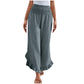 ⏳Time-Limited Special 70% Off⏰☀️ Lightweight Comfort | Women's High-Waist Cotton-Linen Relaxed Pants