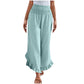 ⏳Time-Limited Special 70% Off⏰☀️ Lightweight Comfort | Women's High-Waist Cotton-Linen Relaxed Pants