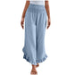 ⏳Time-Limited Special 70% Off⏰☀️ Lightweight Comfort | Women's High-Waist Cotton-Linen Relaxed Pants