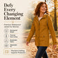 ⏳ Limited Time 60% Off! 💥Women's Plush-Lined Windproof Hooded Jacket