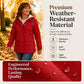 ⏳ Limited Time 60% Off! 💥Women's Plush-Lined Windproof Hooded Jacket