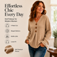💖2026 Autumn’s Sale 70% OFF✨🍂Women’s V-Neck Knit Jumper – Flattering, Cosy & Effortlessly Chic