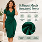 🏆Flash Sale⚡50K+ SOLD! Almost Gone💥Women's Elegant V-Neck Ruffle Wrap Dress