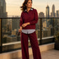 🍂Autumn Hot Sale 60% OFF🔥Women's Fake Two Piece Sweatshirt & Pants Set