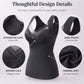 🏆🔥Only £9.99 Last Day Promotion!🎁✨Thermal Camisole with Built-In Bra – Slim Fit, Warm & Supportive